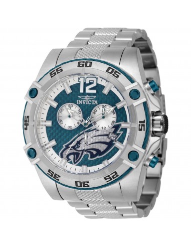 Invicta Men's Watch - NFL Philadelphia Eagles Quartz Stainless Steel Bracelet | 45416 prix