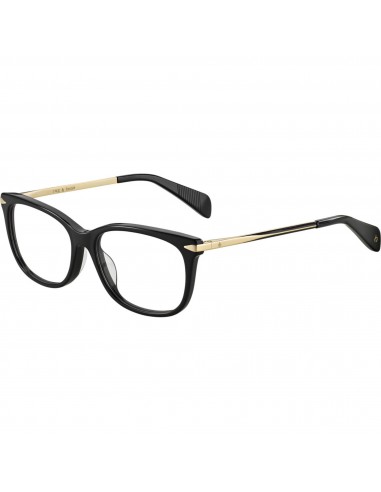 Rag and Bone Women's Eyeglasses - Black Gold Plastic Frame | RAG AND BONE RNB3006 02M2 Les magasins à Paris