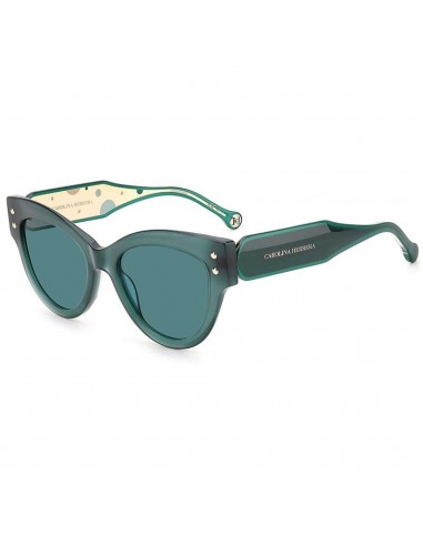 Carolina Herrera Women's Sunglasses - Teal Cat Eye Frame Blue Lens | CH 0009/S 0ZI9 2 - 3 jours ouvrés.