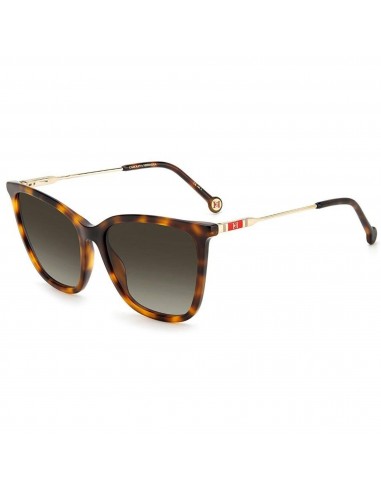 Carolina Herrera Women's Sunglasses - Havana Full Rim Cat Eye Frame | CH 0068/S 005L de la marque