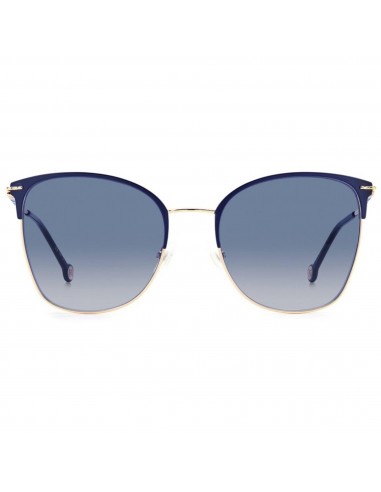 Carolina Herrera Women's Sunglasses - Gold Blue Cat Eye Frame | CH 0036/S 0LKS/DG ou a consommer sur place