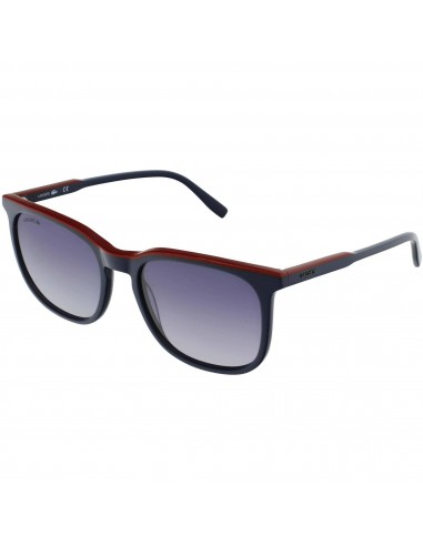 Lacoste Unisex Sunglasses - Blue/Red Acetate Full Rim Rectangular Frame | L925S 424 commande en ligne