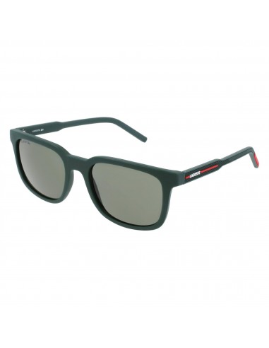 Lacoste Men's Sunglasses - Matte Green Plastic Rectangular Full Rim Frame | L948S 315 basket pas cher