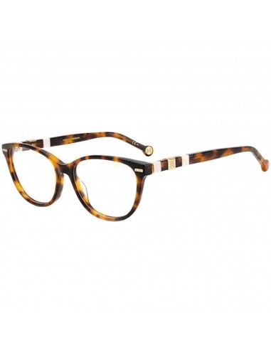 Carolina Herrera Women's Eyeglasses - Demo Lens Havana Ivory Oval Frame | CH 0048 0C1H de France