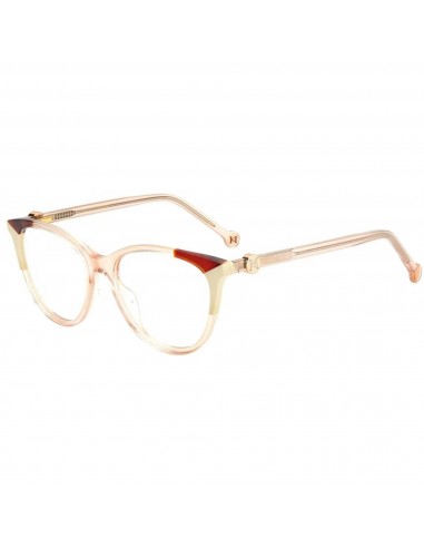 Carolina Herrera Women's Eyeglasses - Demo Lens Nude Beige Oval Frame | CH 0054 0DLN de France