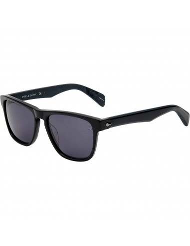 Rag and Bone Men's Sunglasses - Black Square Frame Grey Lens | RNB5031/G/S 0807 ouvre sa boutique