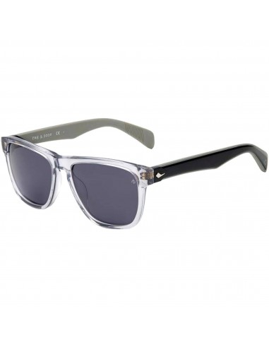 Rag and Bone Men's Sunglasses - Grey Square Frame Grey Lens | RNB5031/G/S 0KB7 store