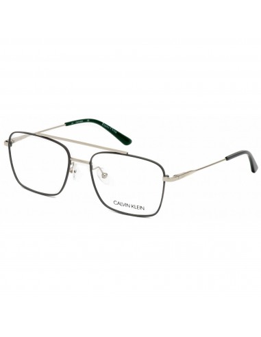 Calvin Klein Men's Eyeglasses - Satin Slate Metal Frame Clear Lens | CK19104 030 Toutes les collections ici