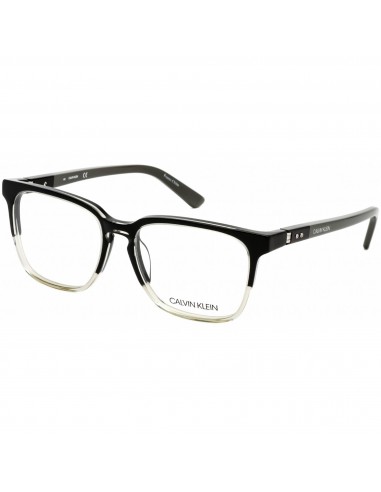 Calvin Klein Men's Eyeglasses - Crystal Smoke/Black Rectangular Frame | CK19511 072 acheter