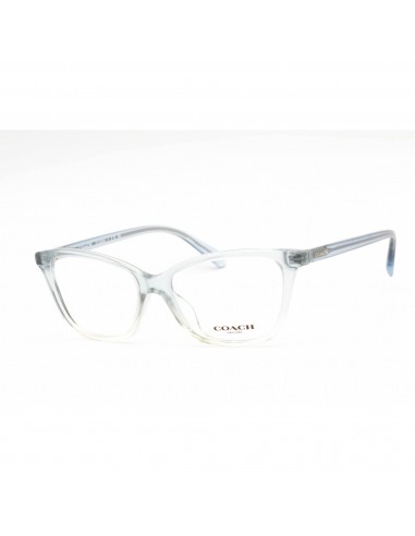 Coach Women's Eyeglasses - Transparent Blue Cat Eye Frame Clear Lens | 0HC6206U 5737 l'achat 