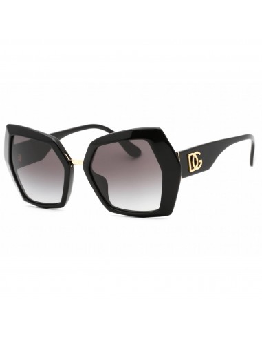 Dolce & Gabbana Women's Sunglasses - Black Full Rim Butterfly Frame | 0Dg4377F 501/8G Le MVP de beaucoup