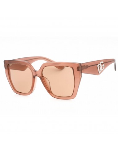 Dolce & Gabbana Women's Sunglasses - Fleur Caramel Plastic Full Rim | 0Dg4438F 3411/3 livraison gratuite