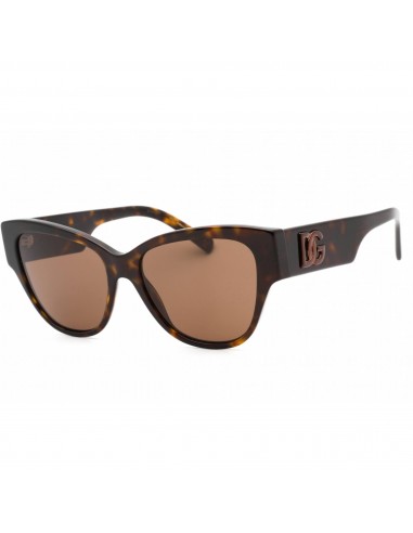 Dolce & Gabbana Women's Sunglasses - Havana Plastic Cat Eye Frame | 0Dg4449 502/73 votre restaurant rapide dans 