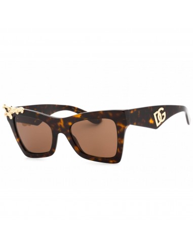 Dolce & Gabbana Women's Sunglasses - Dark Tortoise Cat Eye Frame | 0Dg4434 502/73 les ligaments