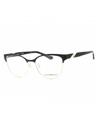 Emporio Armani Women's Eyeglasses - Shiny Black/Pale Gold Cat Eye Frame | 0EA1130 3014 Comment ça marche