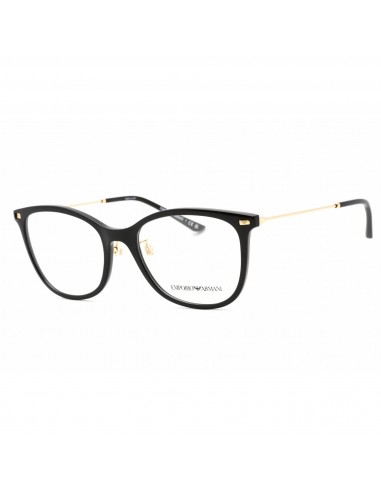 Emporio Armani Women's Eyeglasses - Black Full Rim Rectangular Frame | 0EA3199 5001 en ligne des produits 