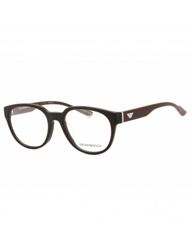 Emporio Armani Men's Eyeglasses - Matte Brown Plastic Full Rim Frame | 0EA3224F 5260 commande en ligne