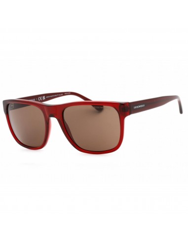 Emporio Armani Men's Sunglasses - Transparent Bordeaux Full Rim Frame | 0EA4163 507573 plus qu'un jeu 