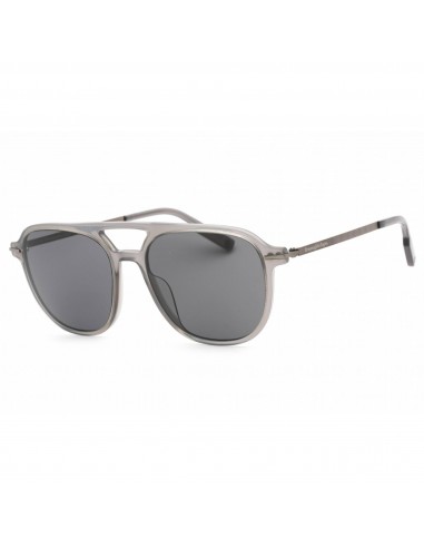 Ermenegildo Zegna Men's Sunglasses - Grey/Other Plastic Full Rim Frame | EZ0191 20A Fin de série