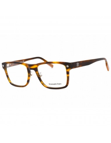 Ermenegildo Zegna Men's Eyeglasses - Coloured Havana Rectangular Frame | EZ5240-H 055 des créatures d'habitude