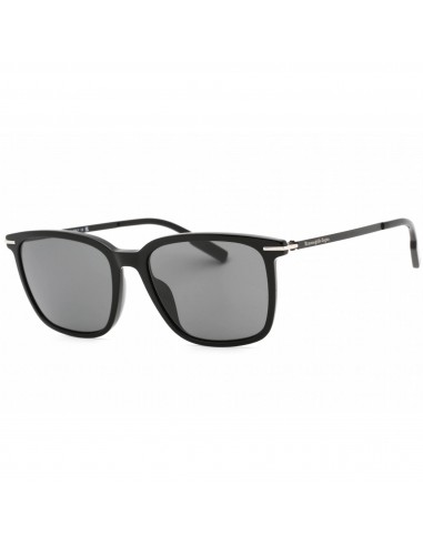 Ermenegildo Zegna Men's Sunglasses - Shiny Black Plastic Full Rim Frame | EZ0206 01A l'achat 