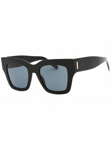 Hugo Boss Women's Sunglasses - Grey Lens Black Plastic, 51mm | BOSS 1386/S 0807 IR est présent 