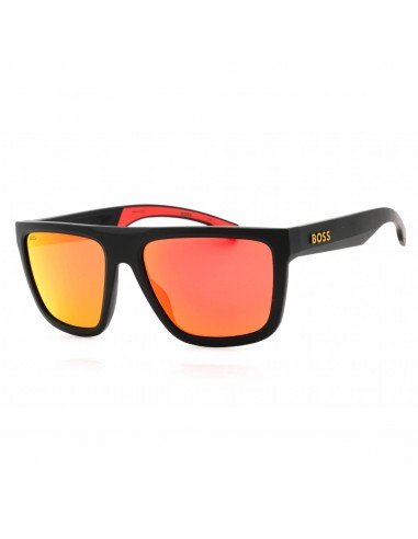 Hugo Boss Men's Sunglasses - Matte Black yellow Plastic Frame | BOSS 1451/S 0PGC UZ meilleur choix