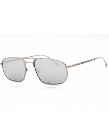 Hugo Boss Men's Sunglasses - Matte Ruthenium Rectangular Frame | BOSS 1446/S 0R81 JT Les magasins à Paris et en Île-de-France