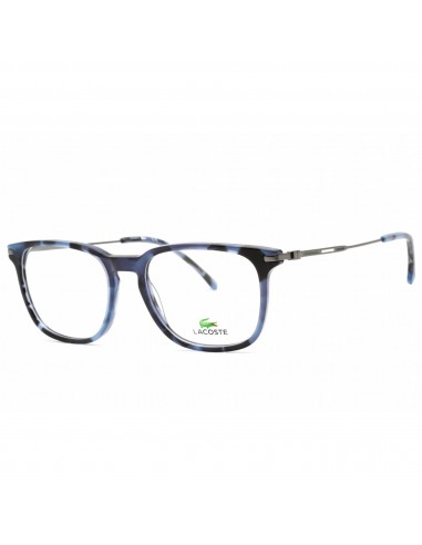 Lacoste Men's Eyeglasses - Clear Demo Lens Havana Blue Rectangular Frame | L2603ND 215 du meilleur 