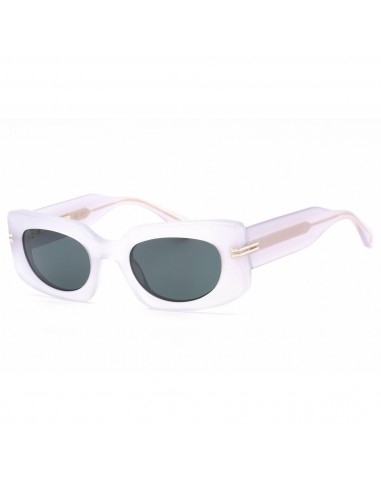 Marc Jacobs Women's Sunglasses - Grey Lens Lilac Rectangular Frame | MJ 1075/S 0789 IR de pas cher