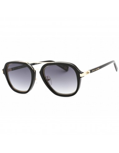 Marc Jacobs Unisex Sunglasses - Black Gold Rectangular Frame | Marc 172/S 02M2 00 pas cher chine