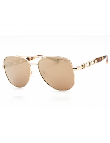 Michael Kors Women's Sunglasses - Gold Mirror Lens Frame | 0MK1121 10147P la colonne vertébrale