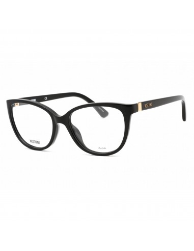 Moschino Women's Eyeglasses - Clear Demo Lens Black Round Shape Frame | MOS559 0807 00 en stock