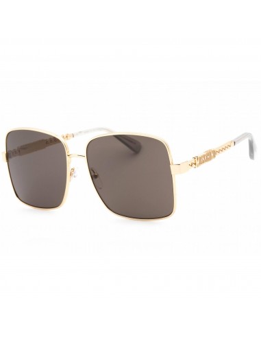 Moschino Women's Sunglasses - Grey Lens Rose Gold Metal Frame | MOS144/G/S 0000 IR vente chaude votre 