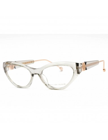 Philipp Plein Women's Eyeglasses - Transparent Grey Cat Eye Frame | VPP069S 03GU vous aussi creer 