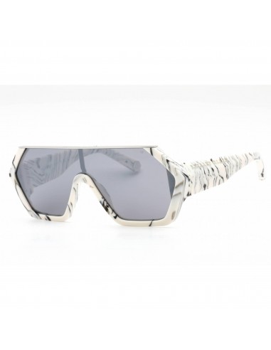 Philipp Plein Men's Sunglasses - Plastic Frame Smoke/Mirror Silver Lens | SPP047 9YLX la livraison gratuite