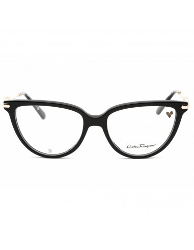 Salvatore Ferragamo Women's Eyeglasses - Black Plastic Cat Eye Frame | SF2946 001 Comparez et commandez 