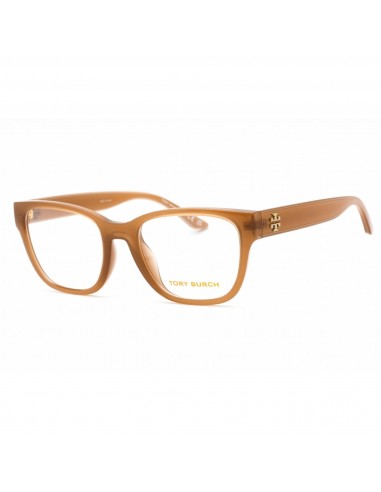 Tory Burch Women's Eyeglasses - Milky Camel Brown Rectangular Frame | 0TY4010U 1867 de la marque