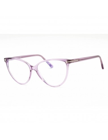 Tom Ford Women's Eyeglasses - Shiny Lilac Plastic Cat Eye Frame | FT5743-B 078 shop