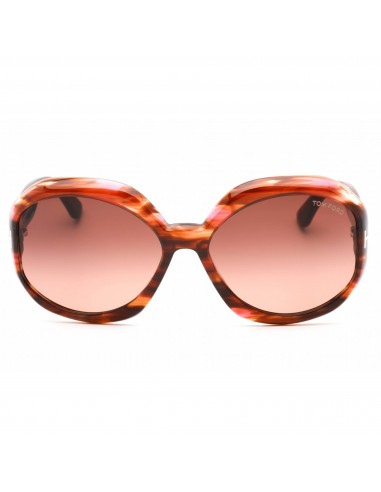 Tom Ford Women's Sunglasses - Colored Havana Frame Gradient Brown Lens | FT1011 55F Paris Déstockage Promo