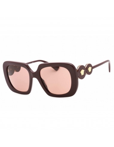 Versace Women's Sunglasses - Bordeaux Plastic Frame Brown Lens | 0VE4434 538273 Vous souhaitez 