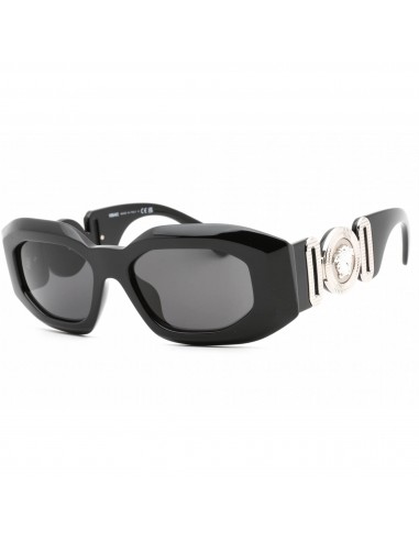 Versace Women's Sunglasses - Black Plastic Frame Dark Grey Lens | 0VE4425U 542287 à prix réduit toute l'année