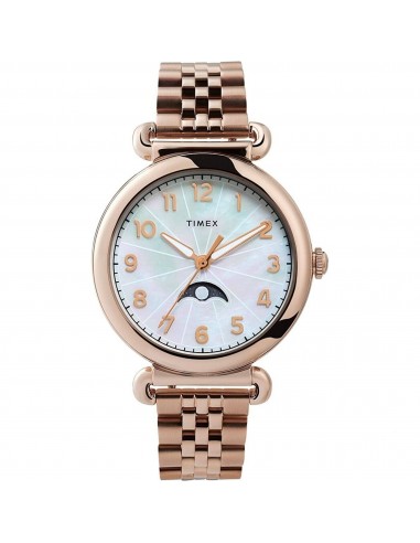 Timex Women's Watch - Heritage MOP Dial Rose Gold Tone Bracelet | TW2T89400VQ du meilleur 