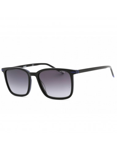 Hugo Men's Sunglasses - Black Blue Plastic Full Rim Square Frame | HG 1168/S 0D51 9O suggérées chez