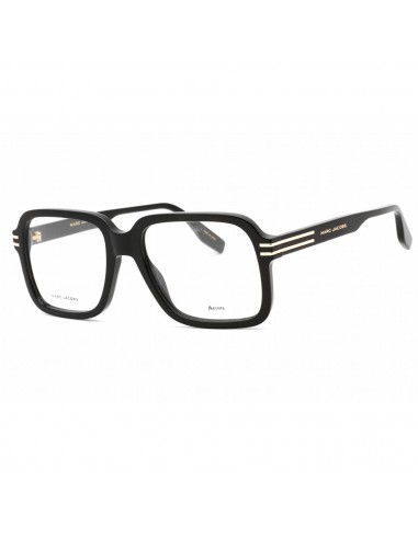 Marc Jacobs Men's Eyeglasses - Clear Demo Lens Black Square Frame | MARC 681 0807 00 50-70% off 