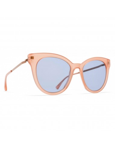 Mykita Unisex Sunglasses - Rhubarb Sorbet Shiny Copper Cat Eye Frame | ANIK 986 français