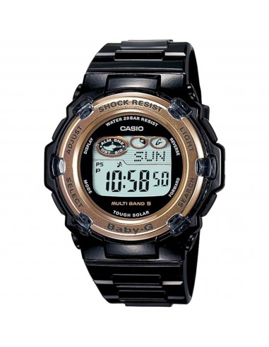 Casio Women's Watch - Baby-G Tough Solar Power Black Resin Strap Digital | BGR-3000J-1 du meilleur 