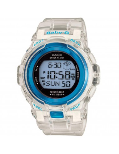 Casio Women's Watch - Baby-G Tough Solar Black and Grey Dial Digital | BGR-300EB-7 le des métaux précieux