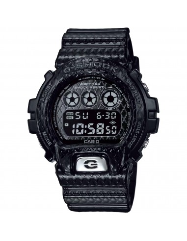 Casio Men's Watch - G-Shock Alarm Black Dial Resin Strap Digital Quartz | DW6900DS-1 en linge