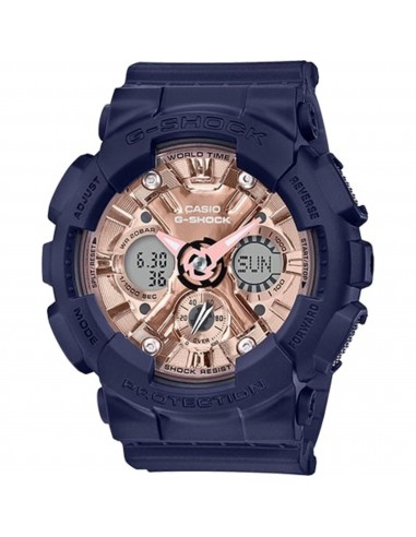 Casio Women's Watch - G-Shock Analog-Digital Dial Navy Blue Strap | GMA-S120MF-2A2CR prix